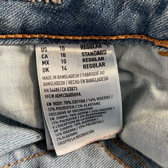 *American Eagle Outfitters Women's Light Washed Super Stretch Jegging Sz… - Picture 13 of 15